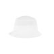 Flexfit Cotton Twill Bucket Hat - White OSFA