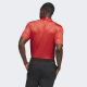 Adidas Men's Ultimate365 Allover Print Golf Polo - Bright Red