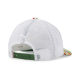 Puma Men's Palmer Camo P Snapback Golf Cap - Bright White/Bright Green