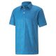 Puma Men's Cloudspun Primary Golf Polo Shirt - Lake Blue