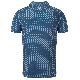 Footjoy Men's Dolphins Print Lisle Golf Shirt - Ink/Duck Blue
