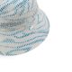 J.Lindeberg Men's Spiral Camou Print Golf Bucket Hat - Enamel Blue Spiral - SS22
