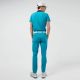 J.Lindeberg Men's Brayden Regular Fit Golf Polo - Enamel Blue