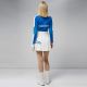 J.Lindeberg Women's Naomi Golf Skirt - White/Blue