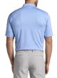 Miura Men's Peter Millar Jersey Polo Golf Shirt - Blue