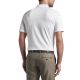 Miura Men's Peter Millar Jersey Polo Golf Shirt - White