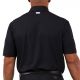 PXG Men's Comfort Fit Contrast Color Polo Shirt - Black