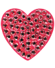 Navika Red Heart Swarovski Crystal Ball Marker