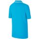 Nike Boy's Dry Victory Polo Shirt - Blue Fury/White