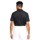 Nike Men's Dri-FIT Player Printed Golf Polo - Black/Brushed Silver