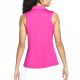 Nike Women's Dri-FIT Victory Sleeveless Golf Polo - Active Pink/White