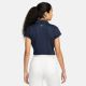 Nike Women's Dri-FIT Short Sleeve Golf Polo - Obsidian/White