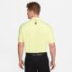Nike Men's Tiger Woods Dri-FIT Stripe Golf Polo - Citron Tint/White/Baltic Blue/Black