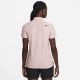 Nike Women's Dri-Fit ADV Tour Short Sleeve Golf Polo - Pink Oxford/Black