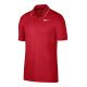 Nike Men's Essentials Dry Solid Golf Polo - University Red/White/White