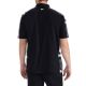 PXG Men's Comfort Fit Short Sleeve Handkerchief Paneled Polo Shirt - Black
