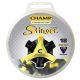 Champ Stinger Q-Lok Golf Spikes 18 Pack - Yellow/Black