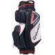 TaylorMade Select Plus Cart Bag - Navy/Red/White