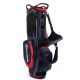 Taylormade Select Plus Stand Bag - Navy/Red/White