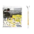 Pride Professional Tee System (Pts) 2 3/4 Inch Yellow Tees - 20 Pcs