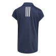 Adidas Girls Performance Primegreen Golf Polo Shirt - Crew Navy