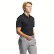Adidas Men's Performance Primegreen Polo Shirts - Black