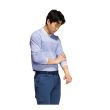Adidas Men's Primeknit Golf Polo Shirt - Pvioton/Orbvio