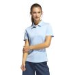 Adidas Women's Performance Primegreen Polo Shirt - Clear Sky
