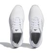 Adidas Men's ZG23 Golf Shoes - Cloud White/Dark Silver Metallic/Silver Metallic