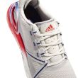 Adidas Men's Solarthon Primegreen Spikeless Golf Shoes - Grey Two/Vivid Red/Victory Blue
