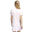 Adidas Women's Quarter-Zip Mock Neck Polo Shirt - Almost Pink