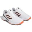Adidas Men's ZG23 Golf Shoes - White/Silver Metallic/Semi Solar Red