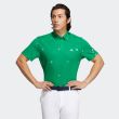 Adidas Men's Play Green Monogram Golf Polo - Green