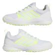 Adidas Women's Zoysia Golf Shoes - Cloud White/Cloud White/Lucid Lemon