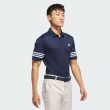 Adidas Men's Core 3-Stripes Golf Polo - Collegiate Navy