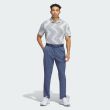 Adidas Men's Ultimate365 Allover Print Golf Polo Shirt - Crystal Jade/Preloved Ink