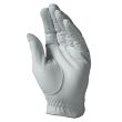 Bridgestone E Leather Golf Glove - White