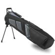 Callaway Carry Plus Double Strap Pencil Golf Bag - Black/Charcoal