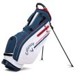 Callaway Chev Stand Bag - Navy/White/Red