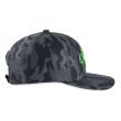 Callaway Junior Tour Golf Cap - Black Camo/Green
