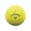 Callaway 2023 Supersoft Golf Balls 12PCS - Yellow