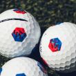 Callaway 2024 Chrome Soft TruTrack Golf Balls 1 Dozen - Blue/Red