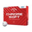 Callaway 2024 Chrome Soft Triple Track Golf Balls 1 Dozen