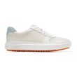 Cole Haan Women's GrandPro AM Golf Sneaker Shoes - Silver Birch/Optic White