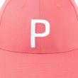 Puma Women's Pony P Adjustable Golf Cap - Rapture Rose