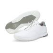 Puma Men's ProAdapt Alphacat Leather Golf Shoes - Puma White/Puma Silver