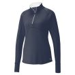 Puma Women's Gamer 1/4 Zip Golf Polo Jacket - Navy Blazer