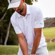 Puma Men's Cloudspun Lahaina Golf Polo Shirt - Bright White/Angel Blue