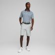 Puma Men's Mattr Love/H8 Golf Polo - Bright White/Navy Blazer