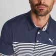 Puma Men's Mattr Track Golf Polo Shirt - Navy Blazer/Hight Rise Heather